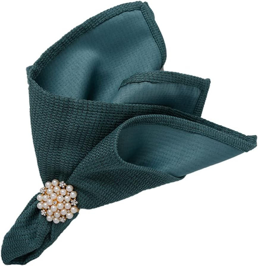 Mouth Cloth Wiping Cup Does Not Lose Hair Hotel Restaurant Western Napkin Decorative(C)