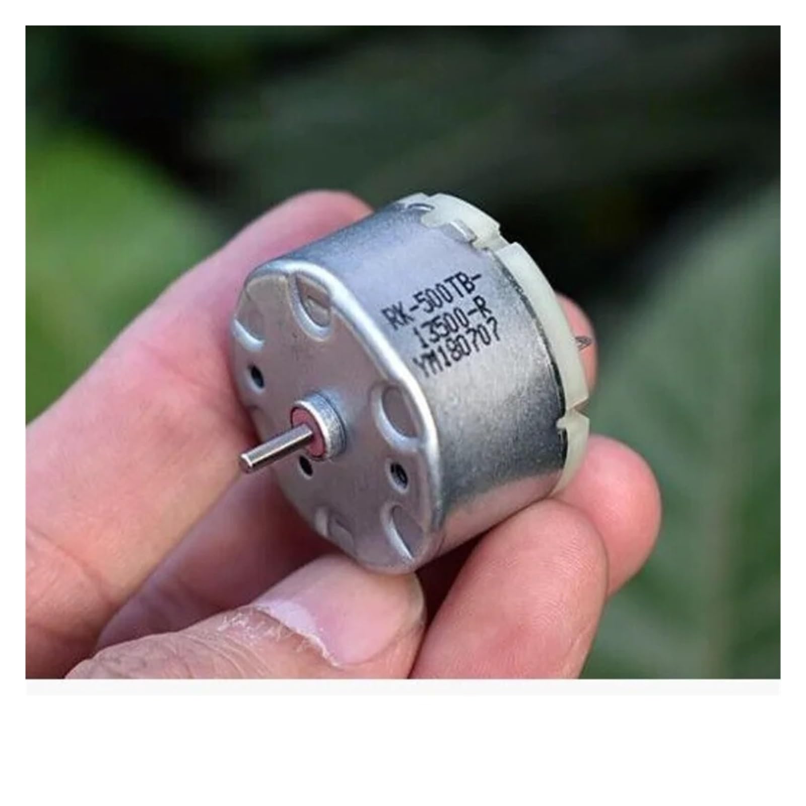 BHBHCPZGR RK-500TB-13500 DC6V-12V 5600RPM Round 32mm Carbon Brushed Electronic Starter for Sweeper Robot Cleaner