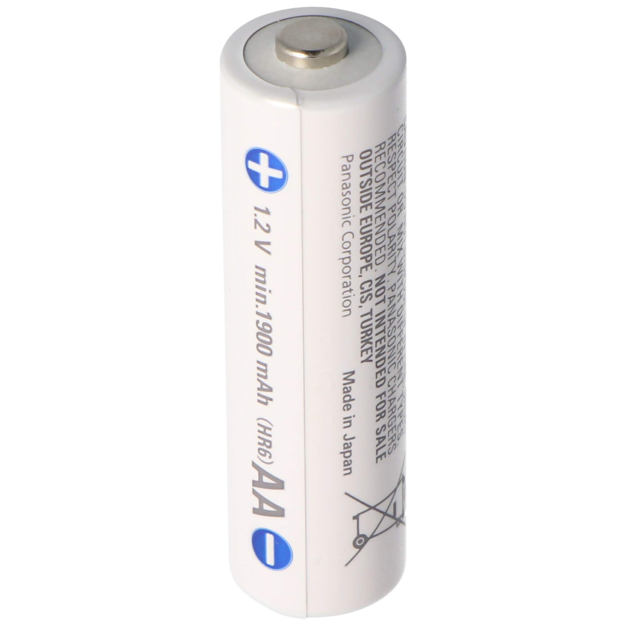 AkkuShop Jeu de 8 piles Sanyo HR-3UTGA eneloop Mignon/AA 2000mAh + boîtier AccuCell Safe