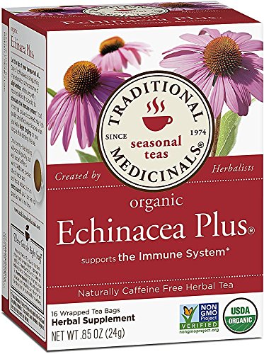 Traditional Medicinals Organic Tea Echinacea Plus 16 tea bags 1713