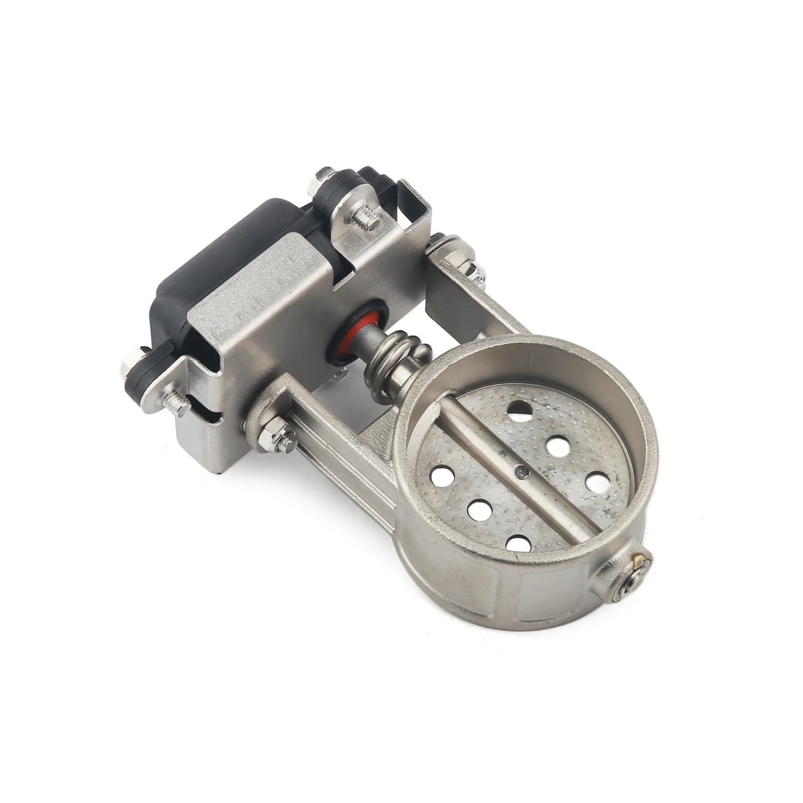 Ricircolo Gas Scarico Tubi Scarico Per Auto/moto Locomotiva Valvola In Acciaio Inossidabile Insonorizzata Interruttore Elettronico Pulsante Controllo Valvola EGR(60MM)