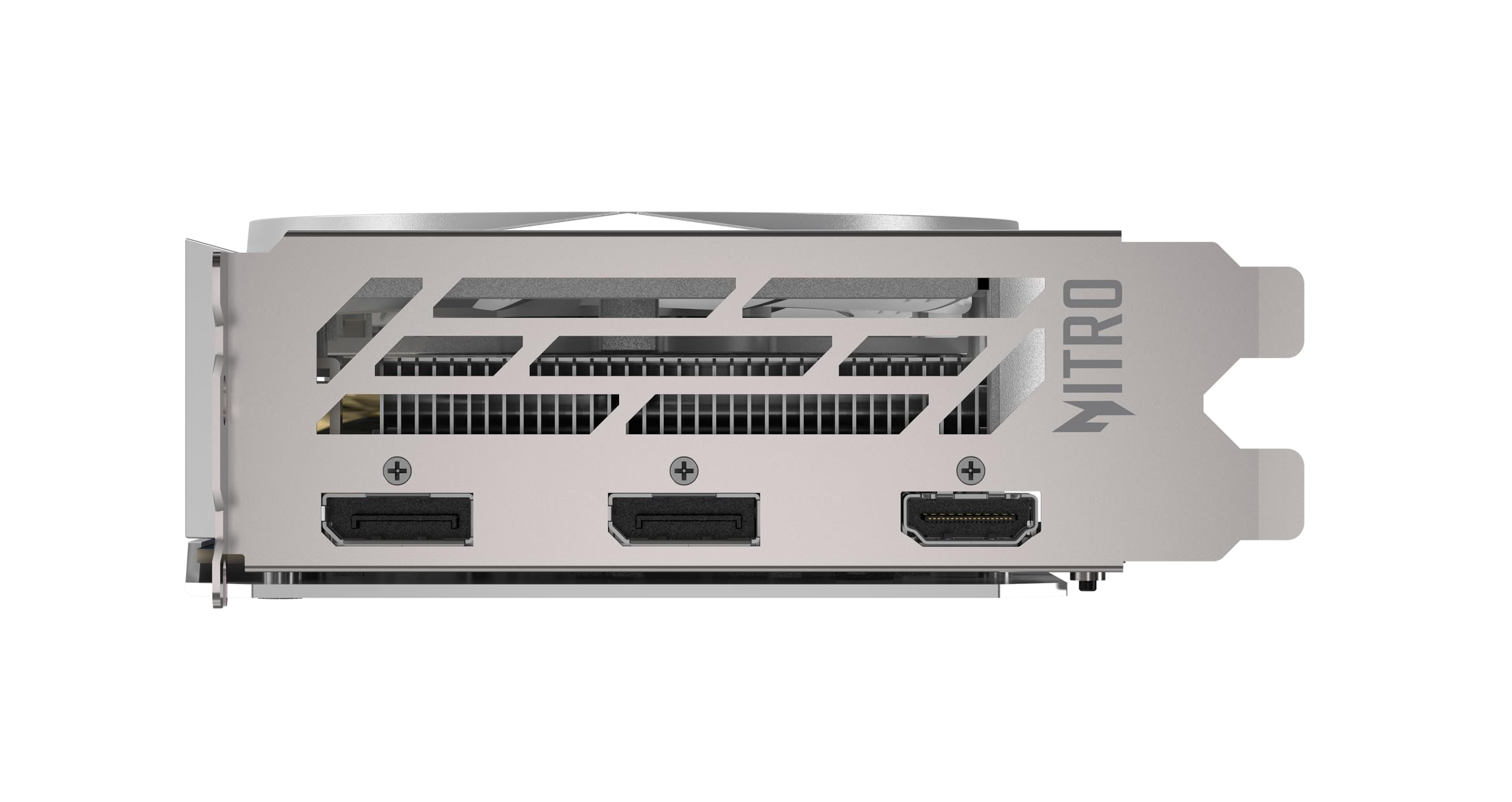 Acer Nitro Radeon RX 9060 XT OC - AMD Grafikkarte (8 GDDR6, 128 Bit, PCIe 5.0 x16, 1x HDMI 2.1a 2X DP 2.1b) 2X Nitro FrostBlade, 1x8 pin, Slot Space: 2