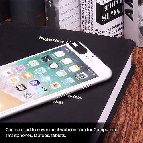 LUC Funda para cámara web, paquete de 6 fundas ultrafinas para cámara web, compatible con MacBook, laptop, PC, computadora, iMac, iPad, protege la