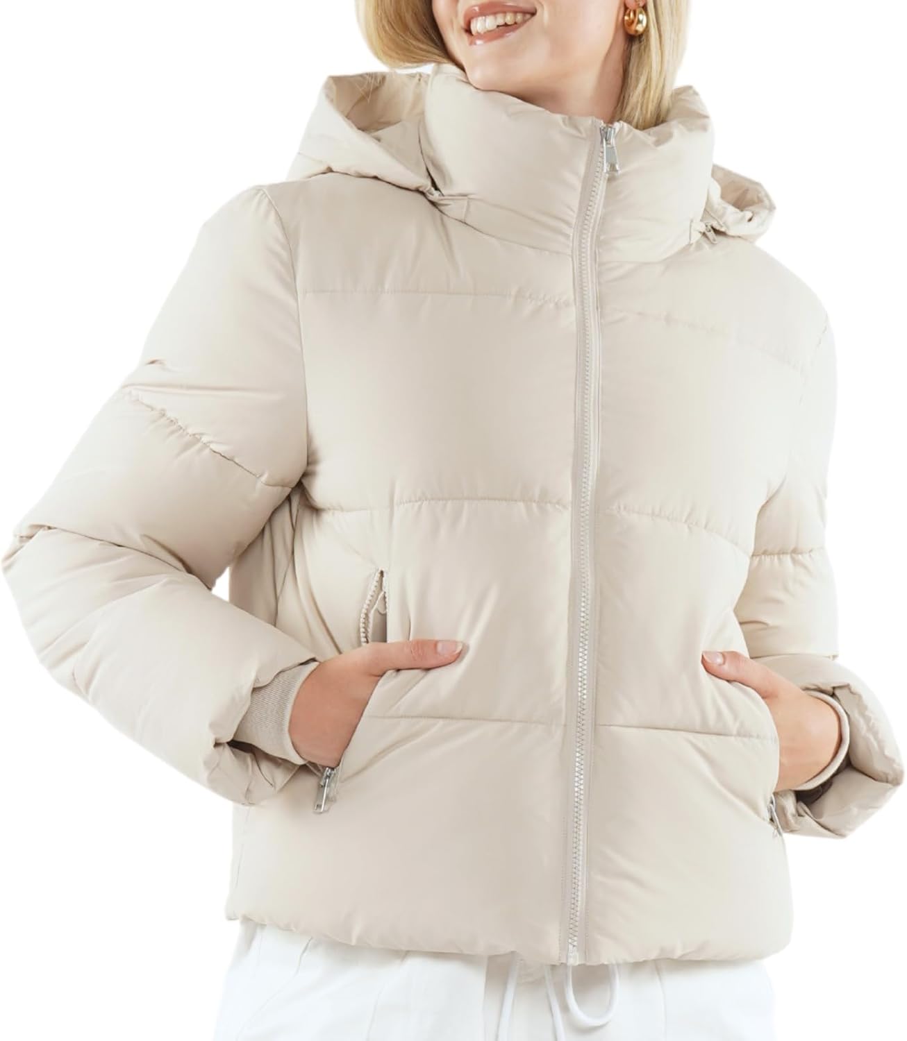 Womens Cropped Puffer Jackets,Warm Winter Jacket Zimbabwe Ubuy