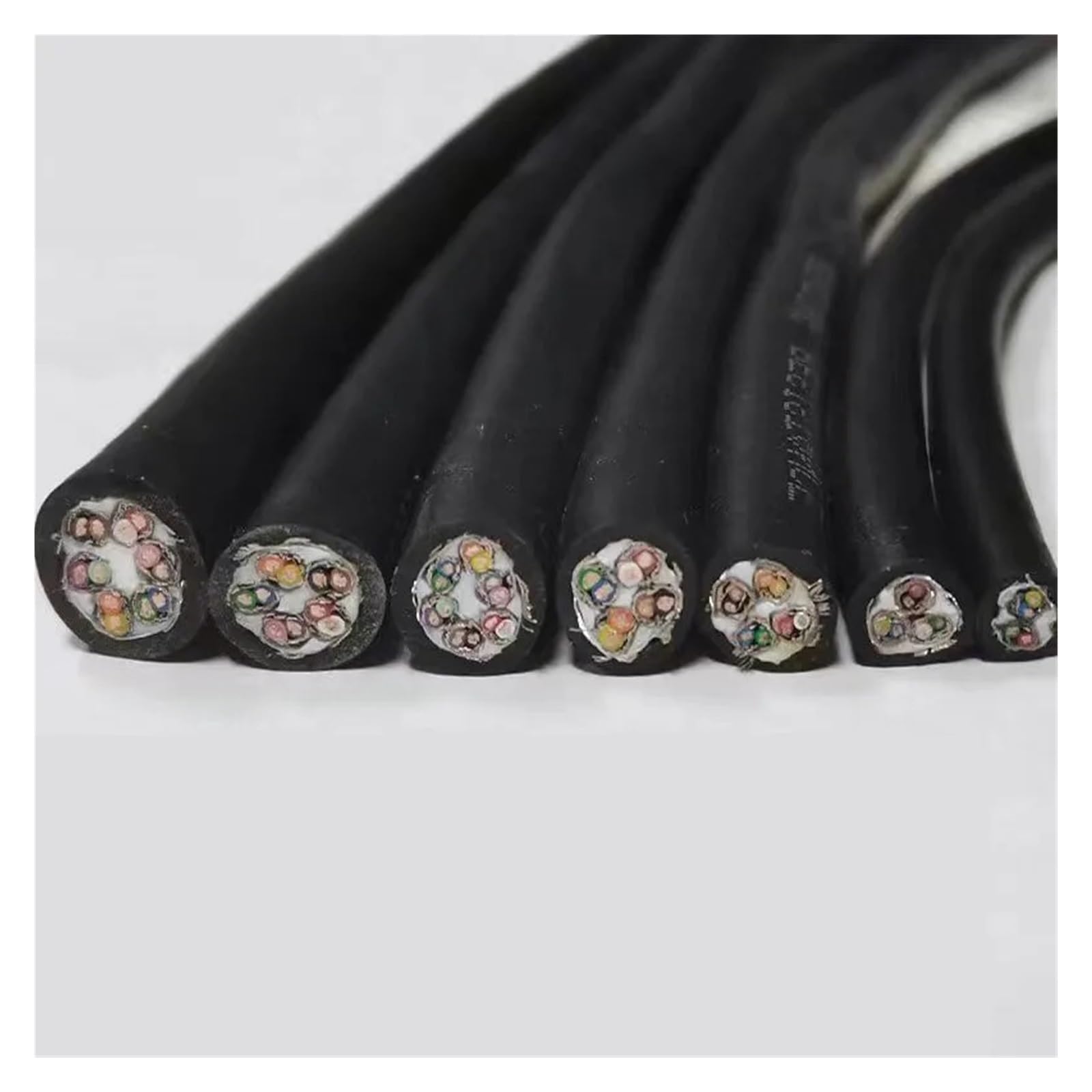 Cavo di controllo del segnale schermato, cavo a catena portacavi in ​​PVC rame con doppia schermatura isolato TRVVPPS 4-20 nuclei 1 metro(20 Awg,16 cores 1 meters)