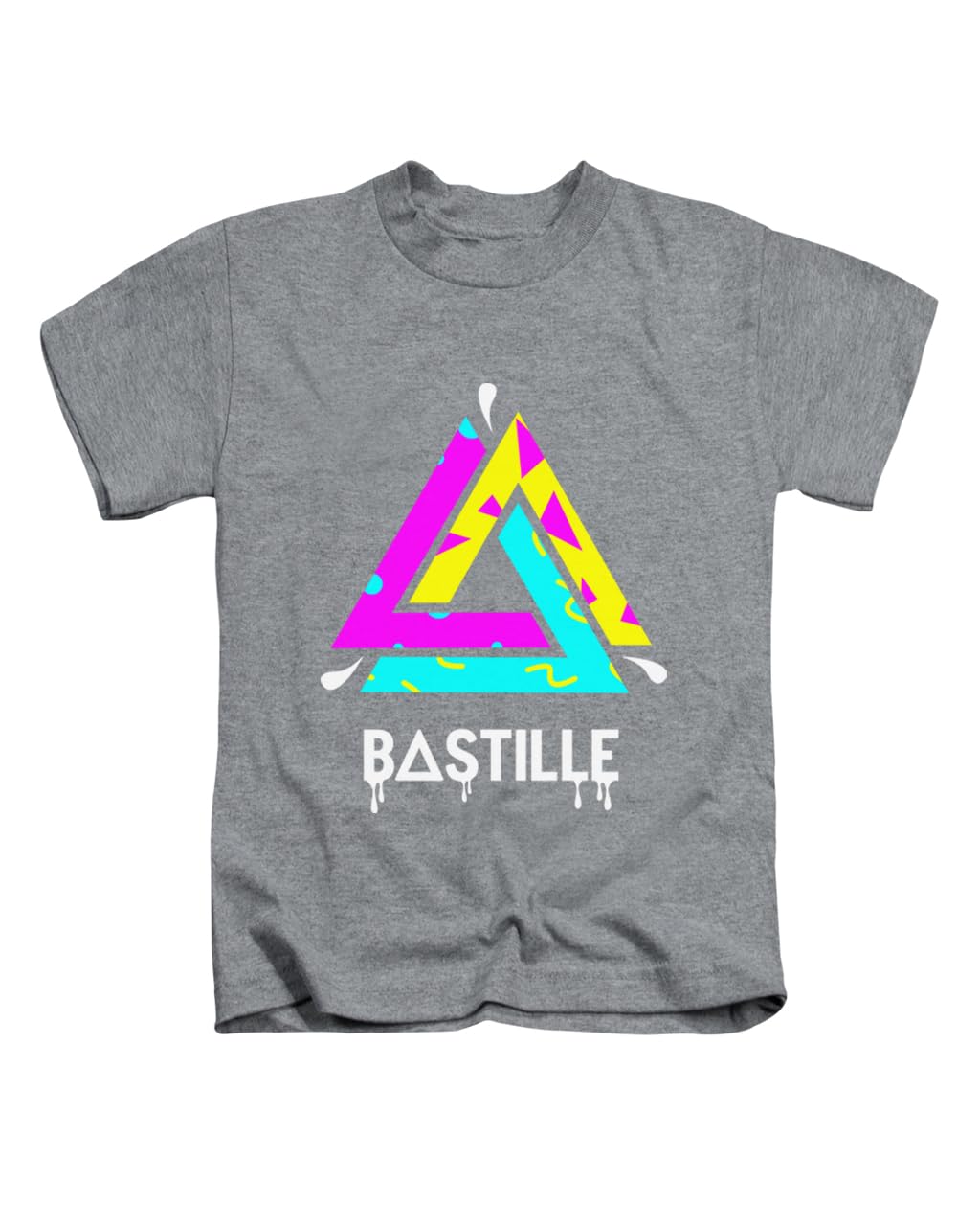 New Spirit Original Bastille Multicolour Tee T-Shirt Funny Unisex T Shirt Top
