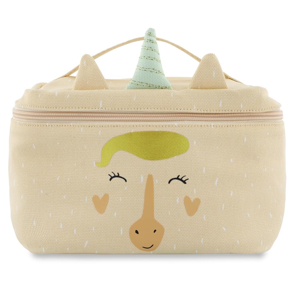 Trixie 20-224 Lunch Bag Unicorn7, Cotton, 5.2 liters, Nude