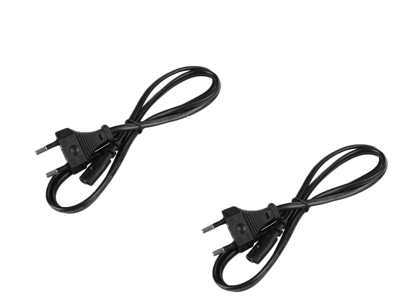 Porro Fino 2 Pack Power Cable/Cord/Plug for PS2, PS3, PS4, Xbox One S and Xbox One X Consoles (Cable Only) [video game] (B08ZNM25LX) Amazon Price History, Amazon Price Tracker