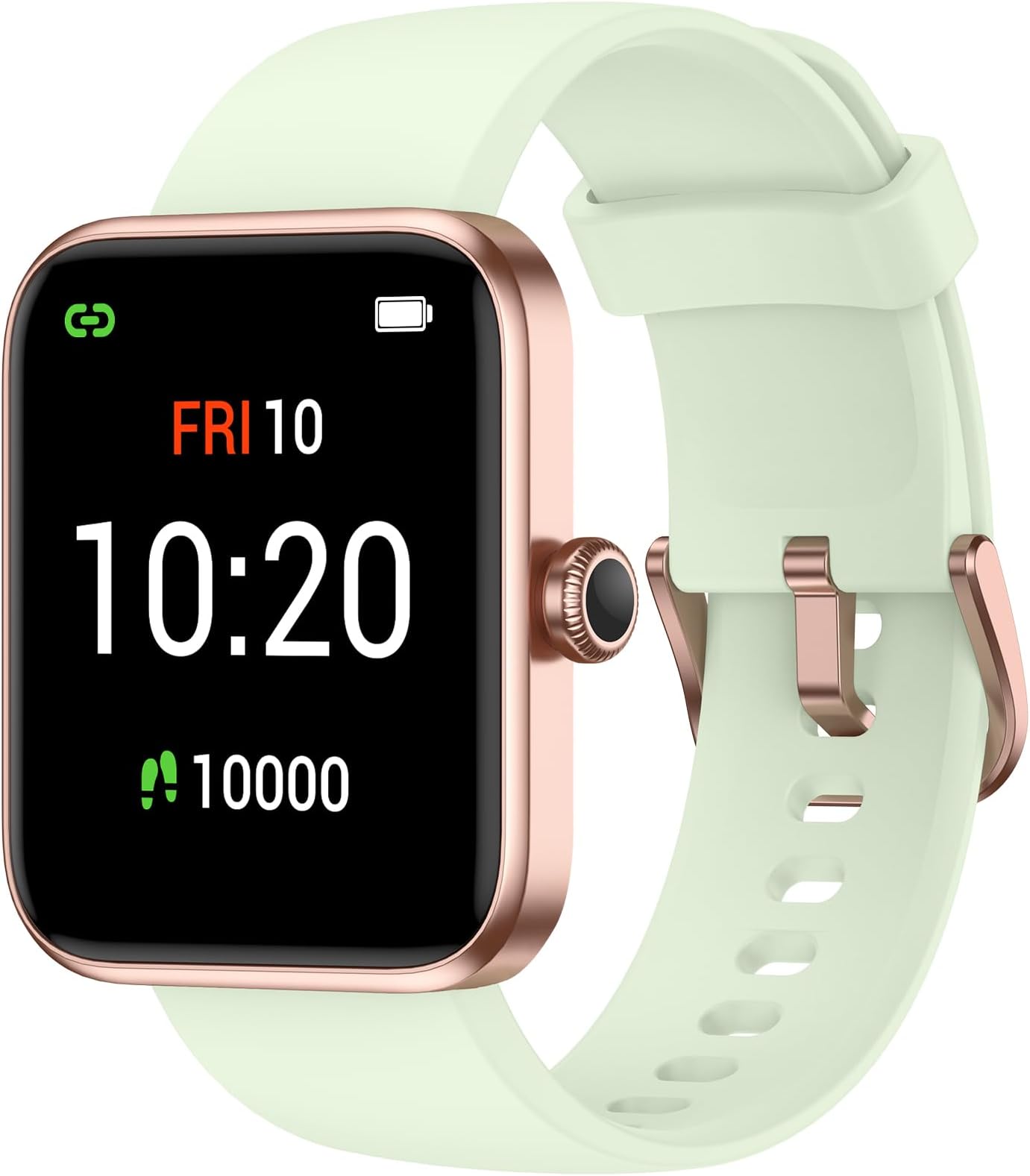 LIVIKEY Smart Watch, Fitness Tracker with Heart Rate Monitor, Blood Oxygen, Sleep Tracking, 41mm Smartwatch Waterproof with Pedometer for Women Men Watch Compatible with Android iOS Phones