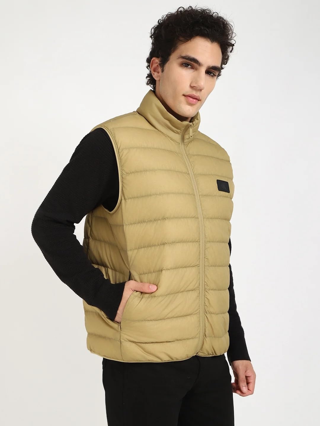 Calvin Klein Chaleco Hombre Down Vest Chaleco acolchado