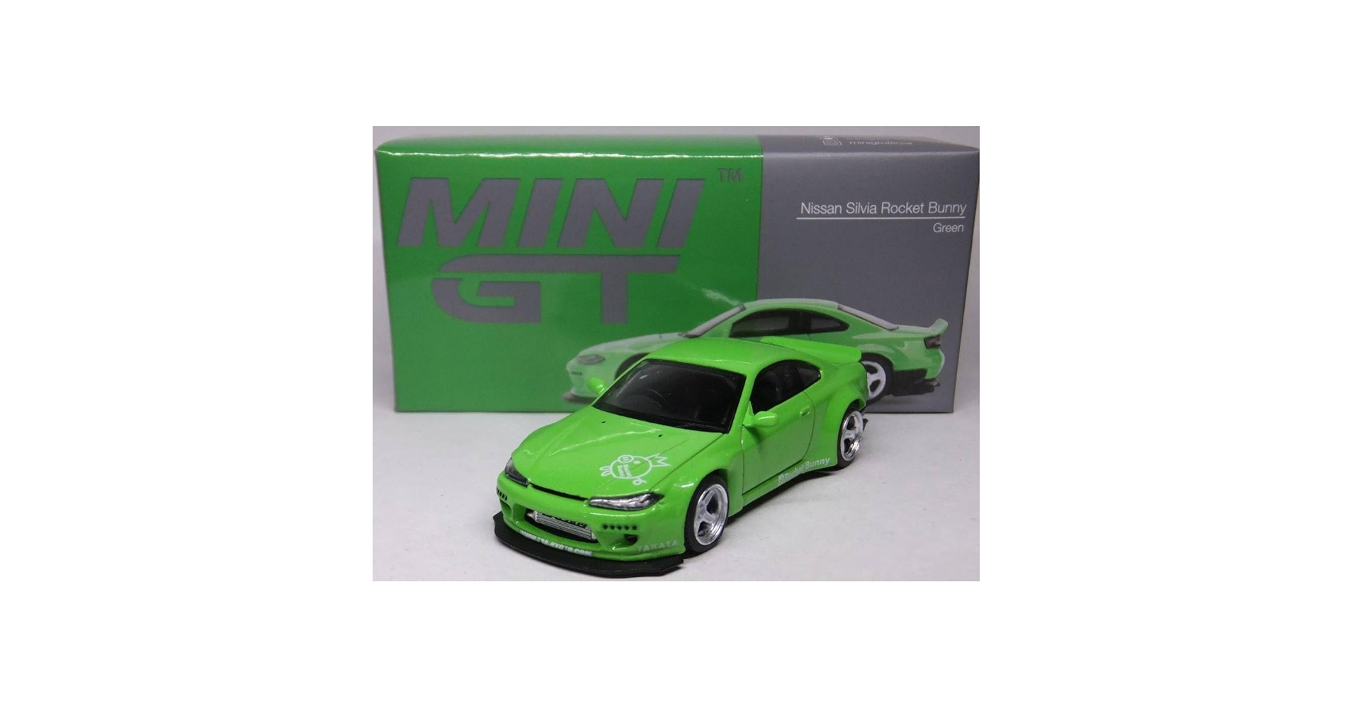 Amazon | MINI GT Pandem シルビア S15 Rocket Bunny グリーン
