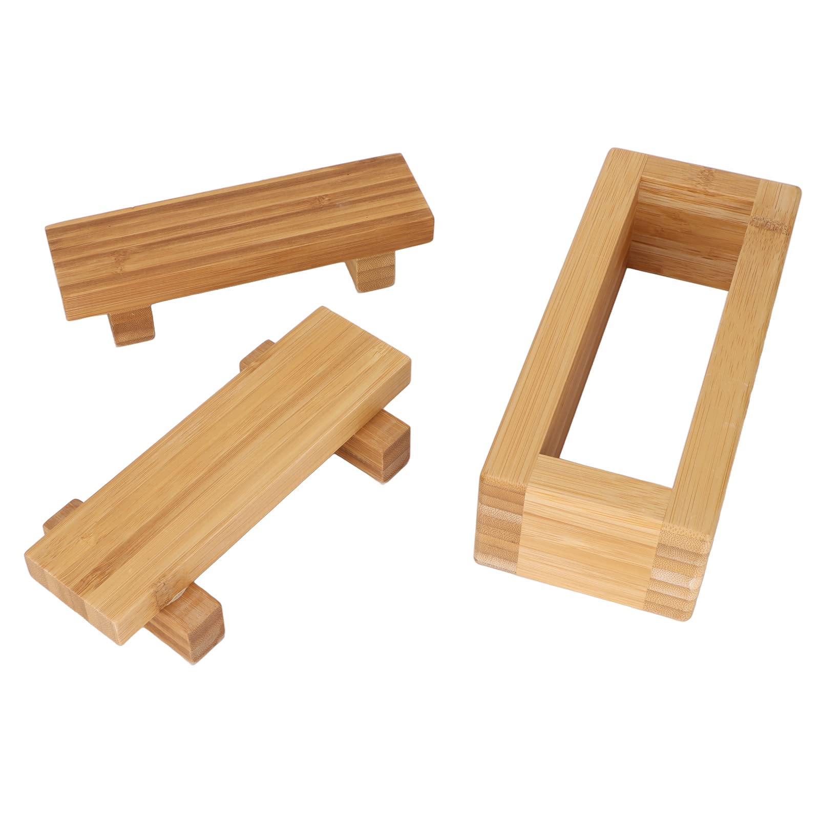 Kit De Fabrication d'Oshizushi, Moule à Riz à Sushi En Bois Diy Outil De Machine à Sushi Japonais Pour Cuisine à Domicile Cuisine Restaurant Cuisine