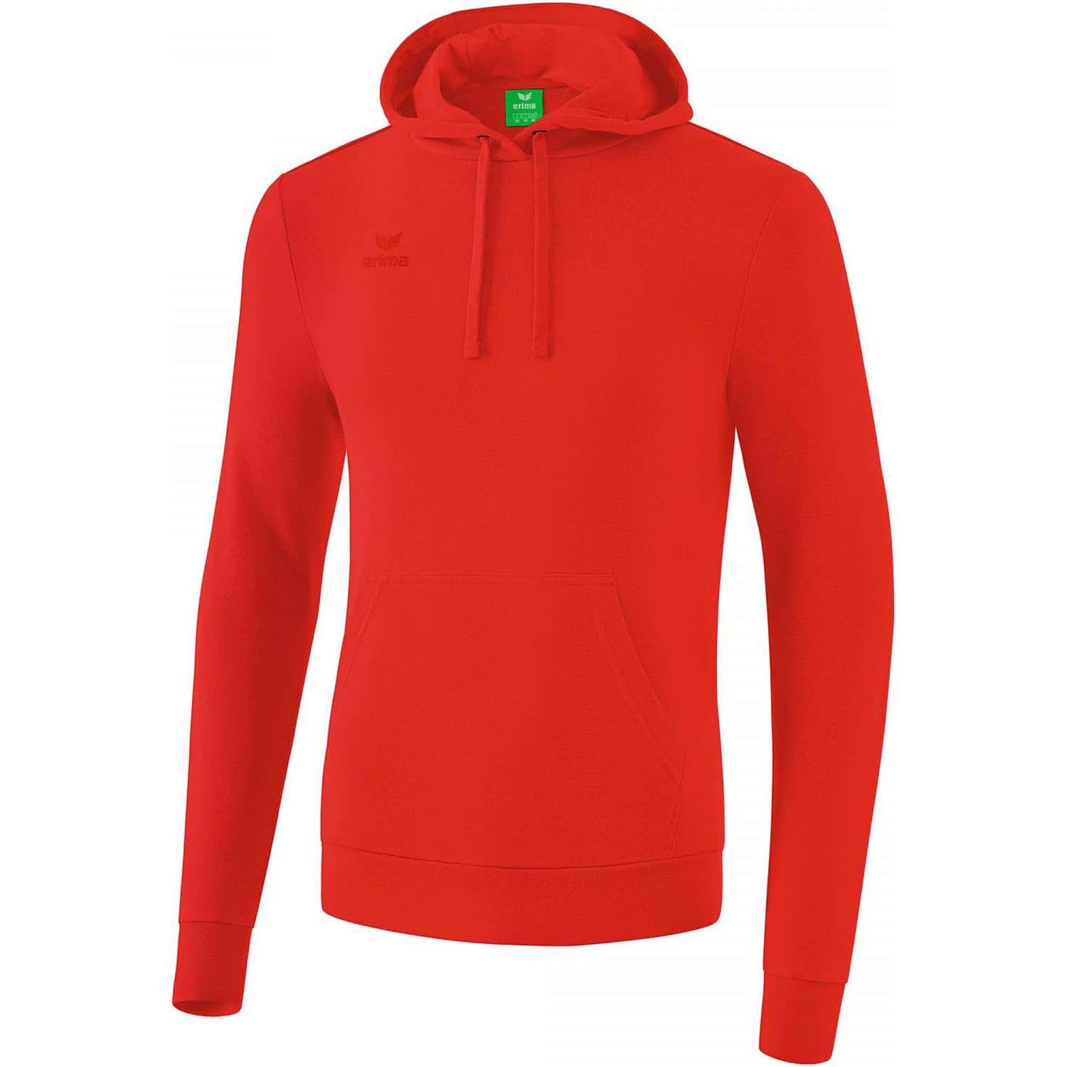 Erima Basic Uni Hoody - Red, M