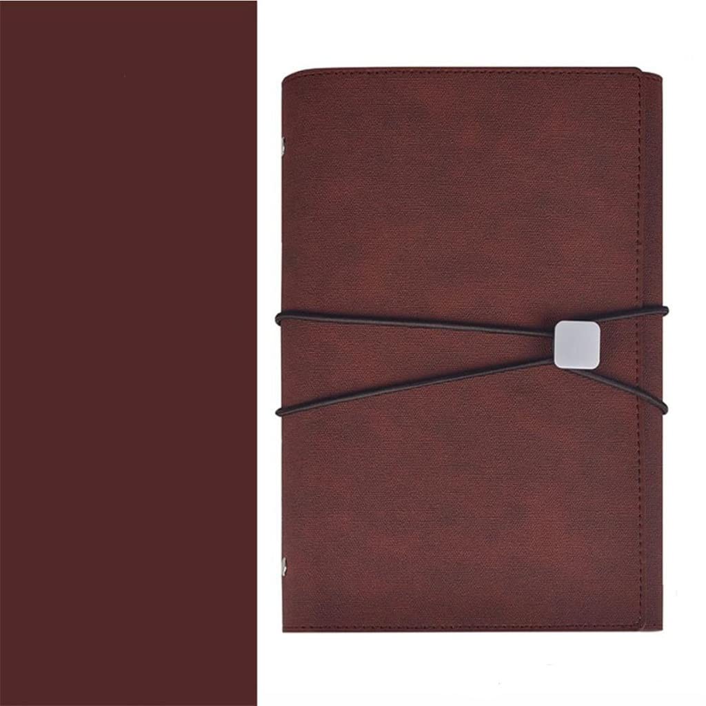 Quaderno a Spirale per Ufficio, 6 Fori, Multifunzionale, a Tre Ante, separatore di Fogli mobili, Agenda Planner