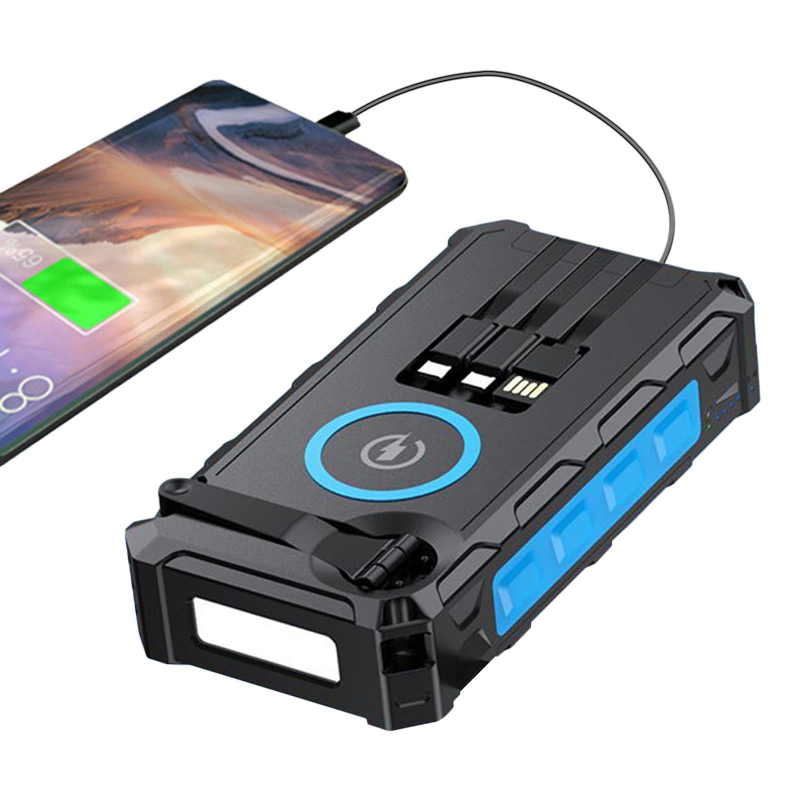 Power Bank Solare Portatile Impermeabile Pieghevole Power Bank Solare Con | Power Bank Con Ricarica Rapida E Torcia Per Casa Viaggi Escursionismo Pesca Uomini Donne Ragazzi Ragazze Giova