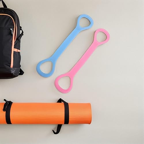Miniatura 6 de Yardwe 4 bandas gruesas de resistencia para yoga, correas elásticas resistentes para espalda, hombro, brazo, ejercicio, bandas de fitness para