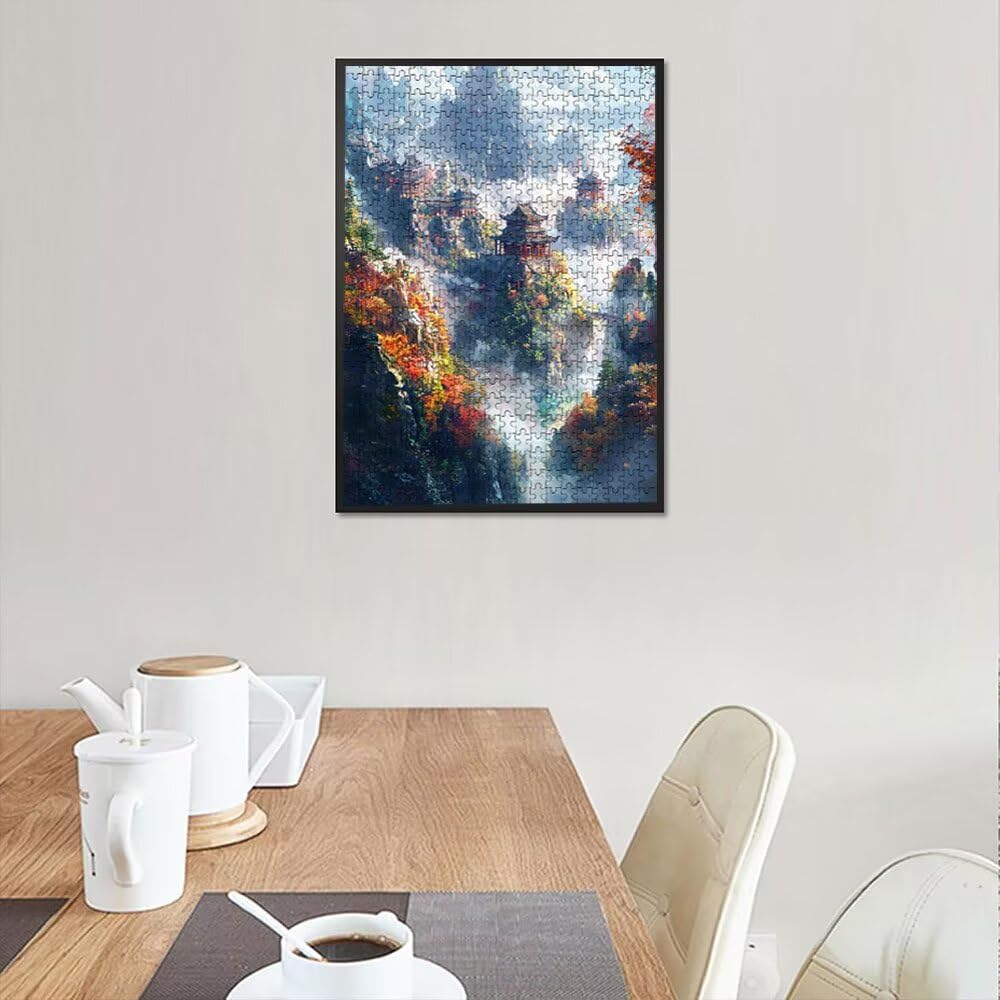 Puzzle 5000 Pezzi, Foresta Del Paese Delle Meraviglie 3D Puzzle per Adulti Impegnativo, Educa Puzzles Artistico, Divertente E Stimolante Puzzles Decorativo per La Famiglia DX0YL6-918