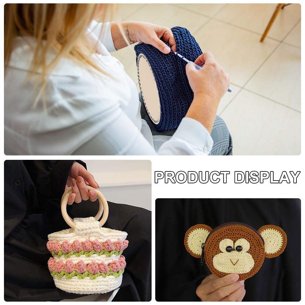 Sixfolo 6 Piu00e8ces Fond De Panier En Bois Base De Panier