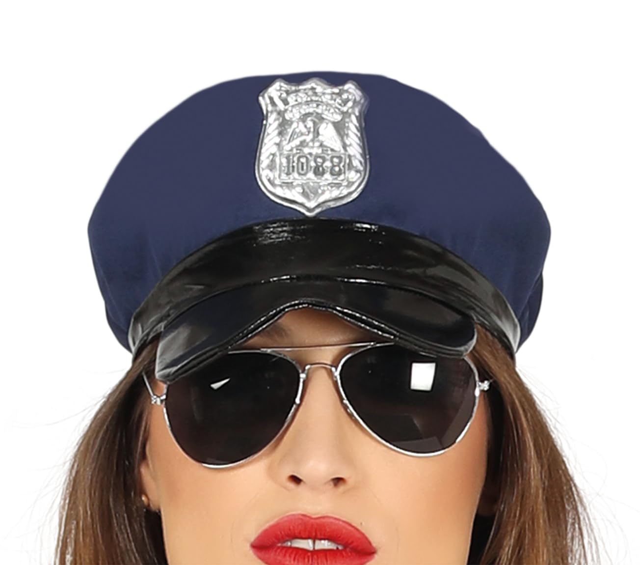 Guirca 88238 - Adult Police Size L 42-44, Blue, Black, 14 - 16 (L) - Image 3