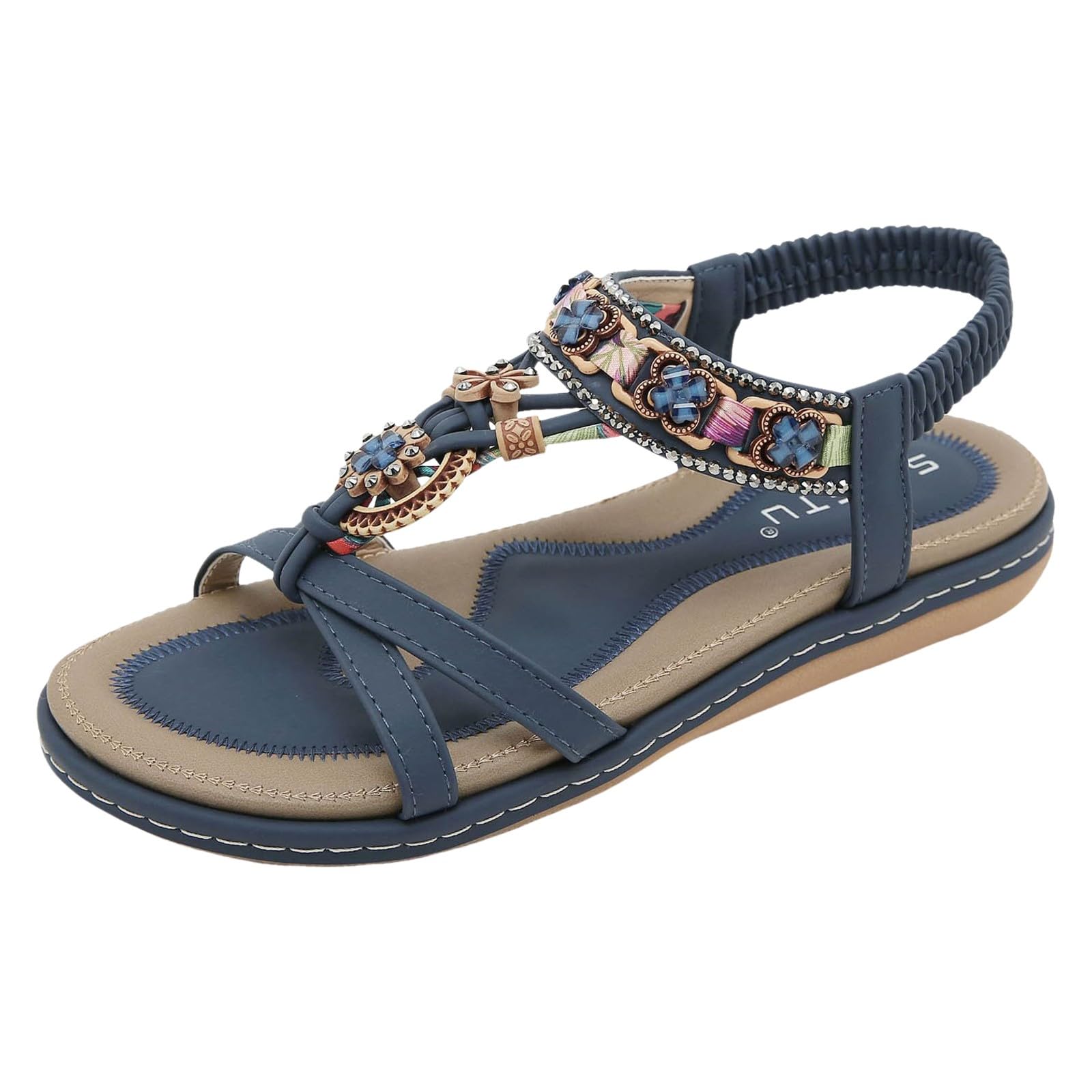 Sandalias planas para mujer cómodas que evitan el cansancio en tus días de playa 8