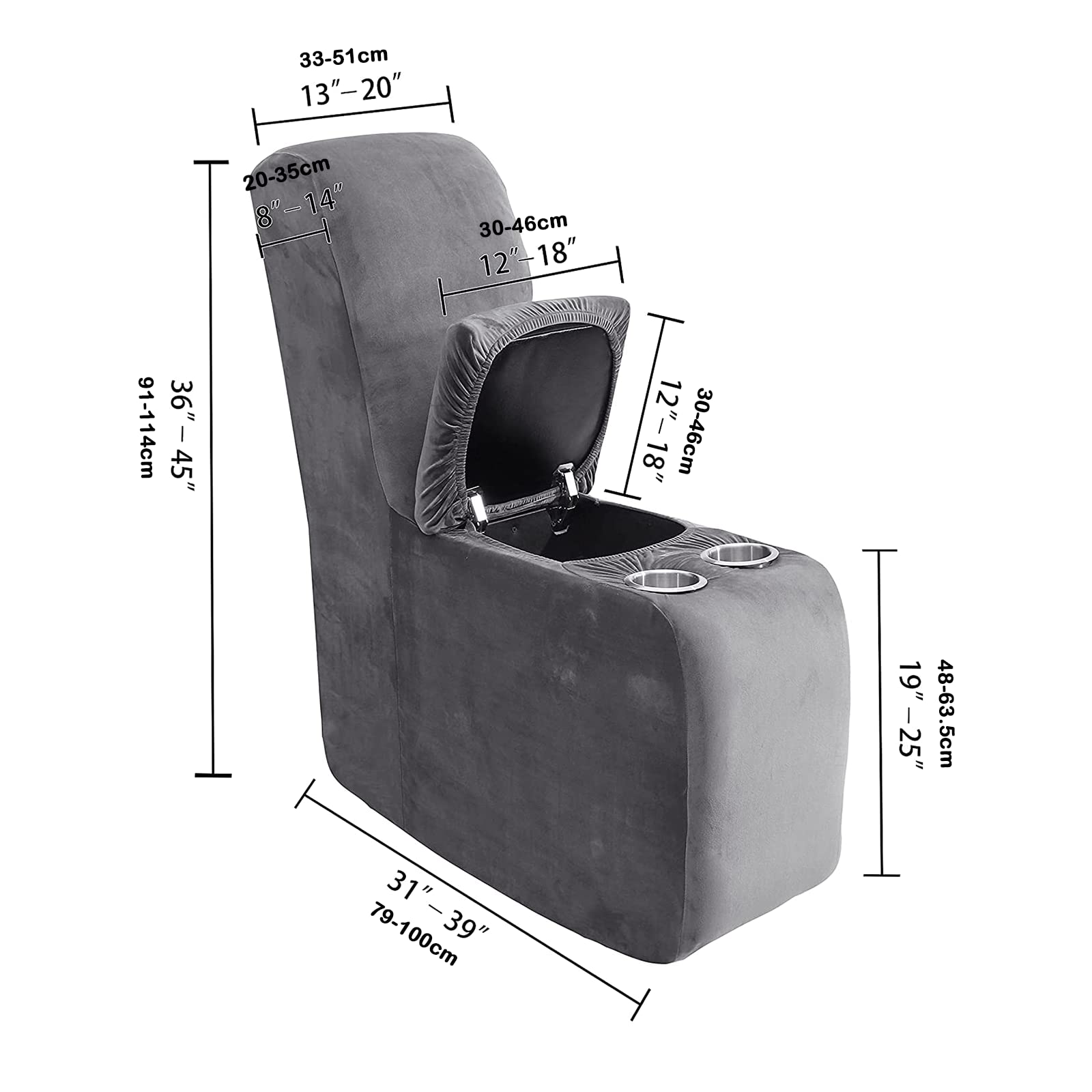 Housse de canapé 2 places extensible beige 140 - 200 cm | Leroy Merlin