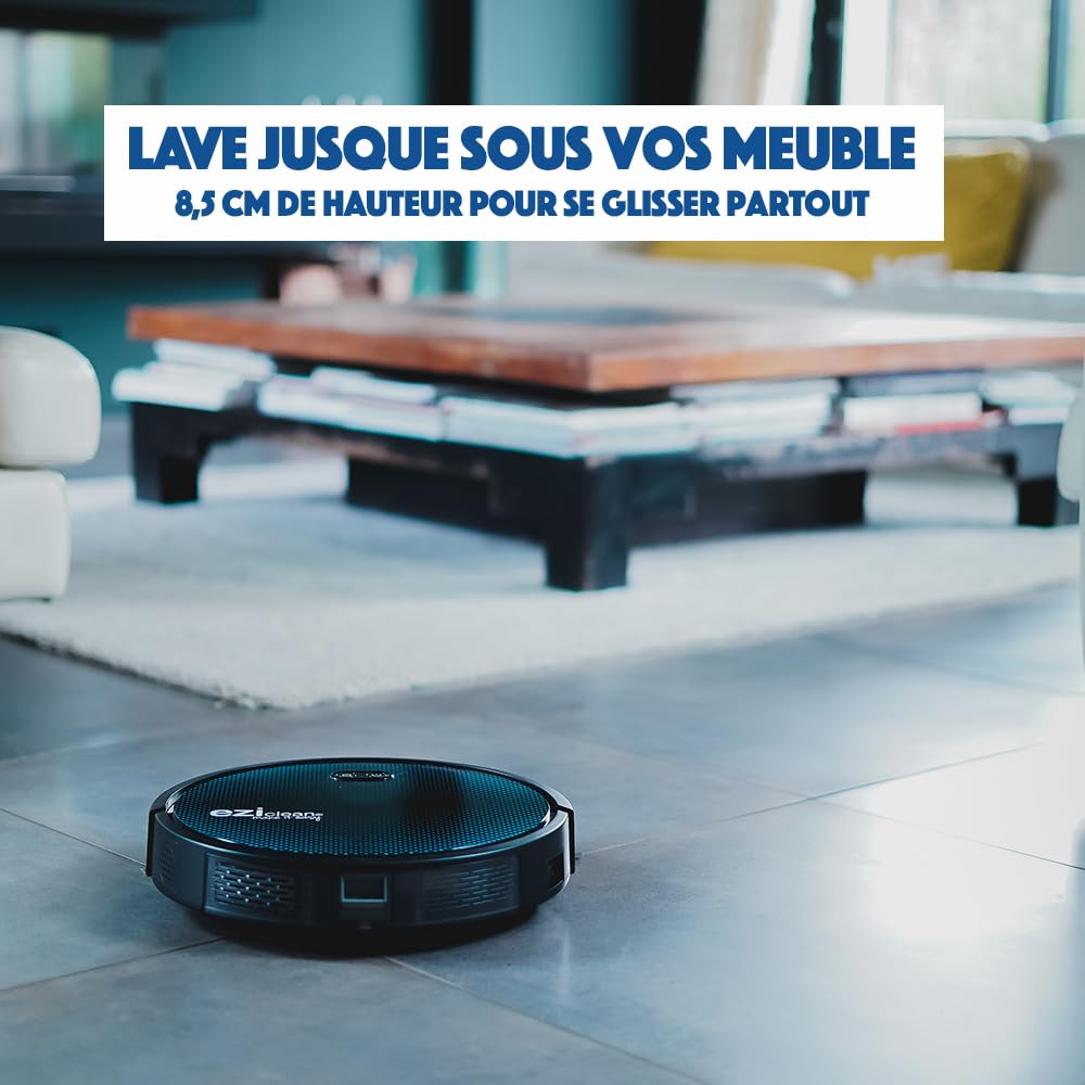 EZICLEAN Robot Aspirador Lavador Conectado Aqua Connect x550