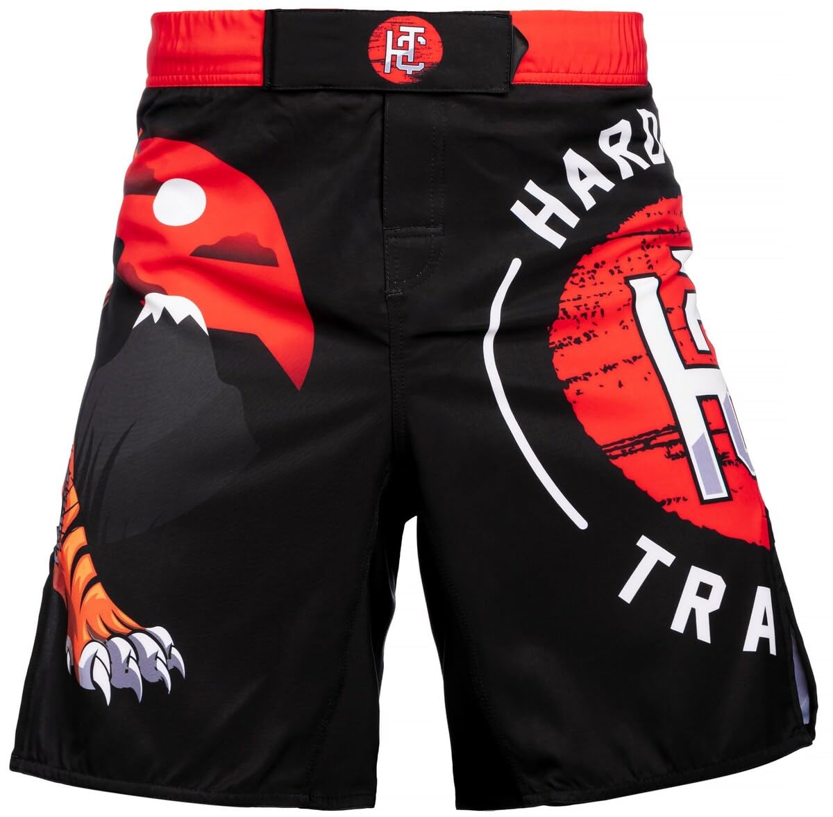 Hardcore Training Kampfshorts Japan Tiger Herren Boxen MMA Combat BJJ Grappling Fitness Muay Thai Kickboxen No Gi