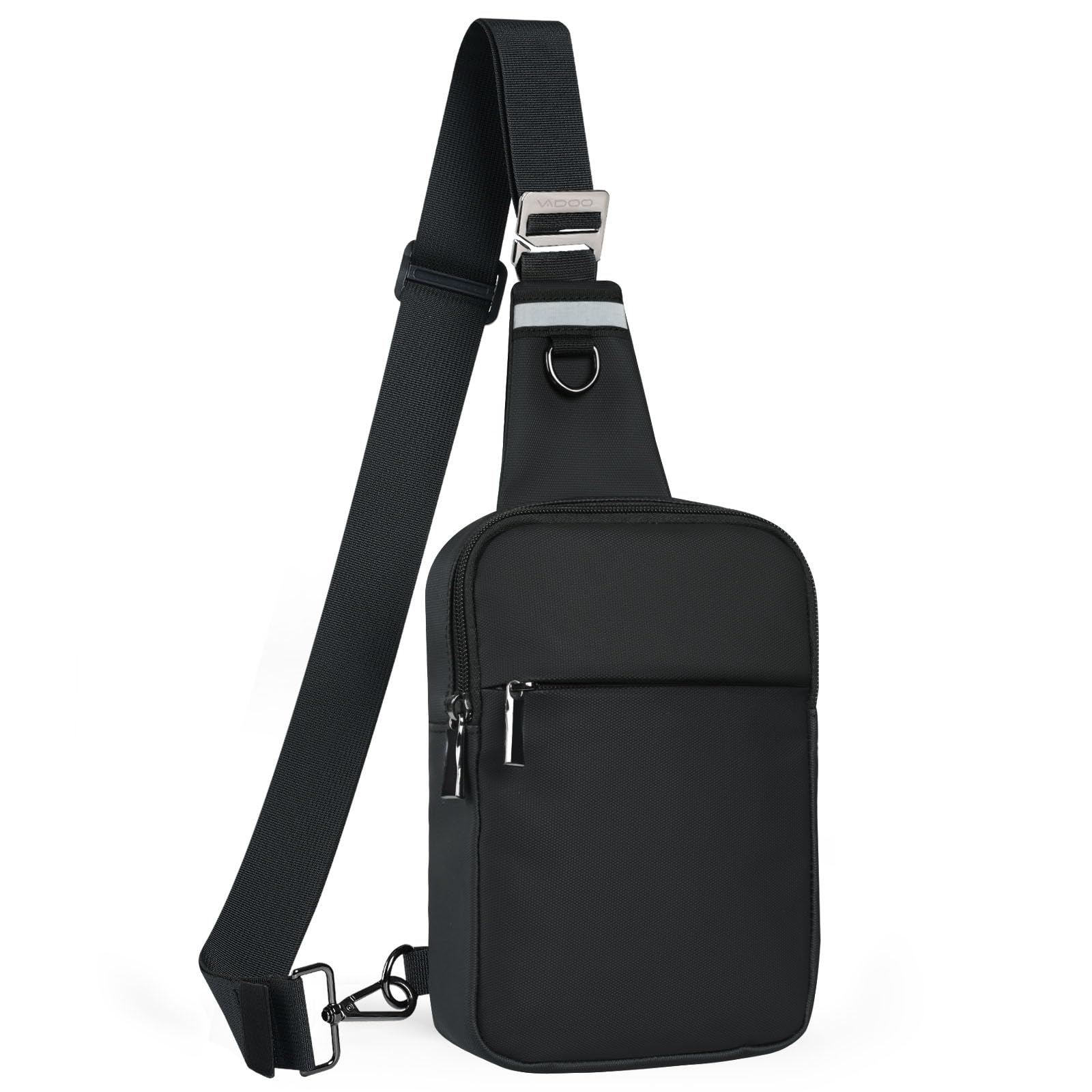 Sling Bag torba na ramię na klatkę piersiową dla mężczyzn i kobiet z blokadą RFID, torba na klatkę piersiową, mała torba męska, na lewe i prawe ramiona