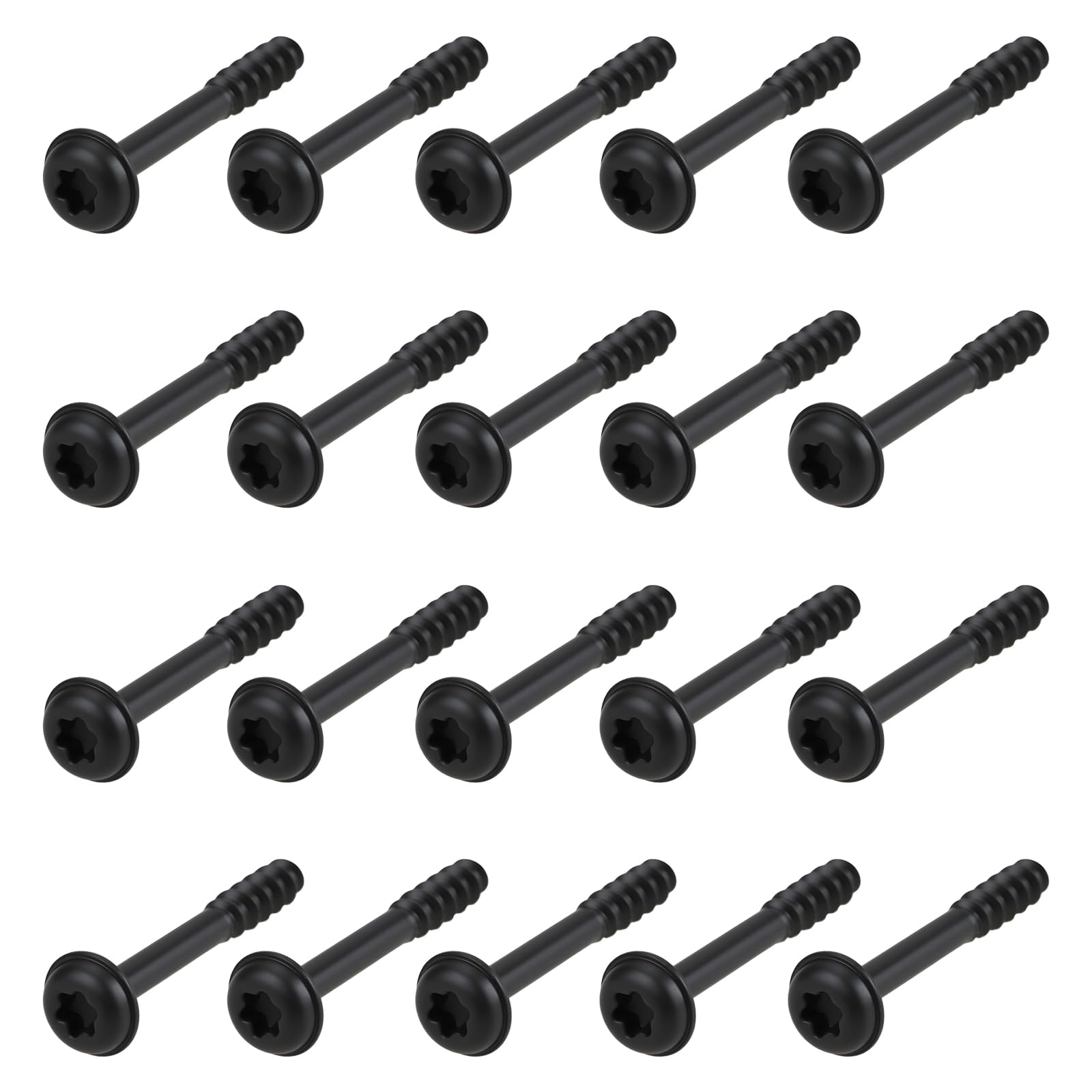 SG Store Śruby obudowy filtra powietrza do samochodu, 20 szt., 33,5 mm x 5 mm, kompatybilne z Audi, kompatybilne z VW