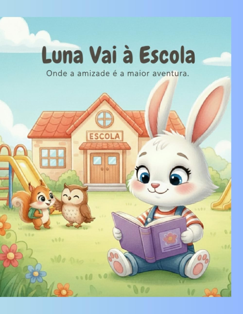 Luna Vai à Escola: Onde a amizade é a maior aventura (Luna Aprende e Cresce)
