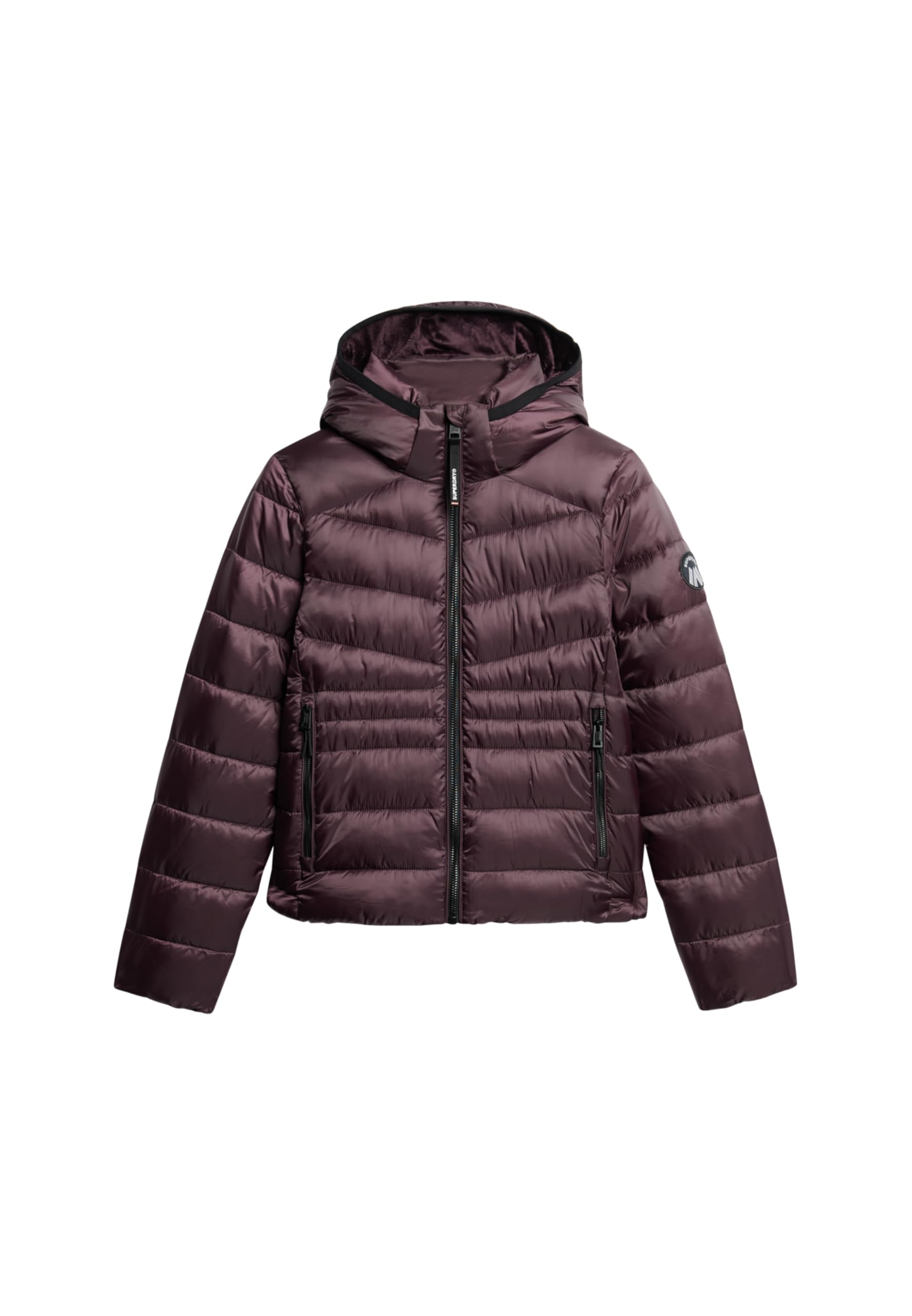 Superdry Fuji Quilt Padded Winterjacket Women - 12 Purple