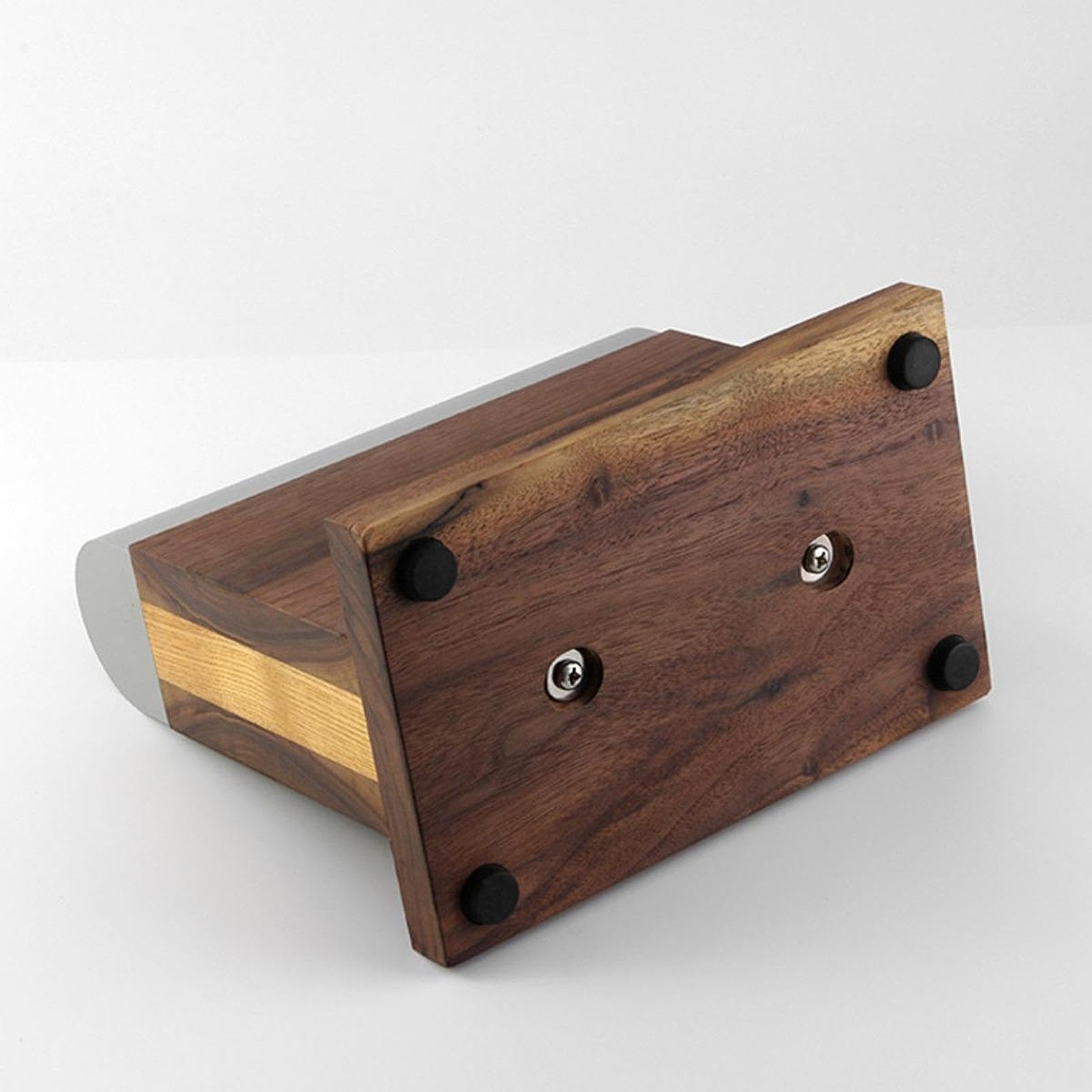 Holz-Leder-Biegewerkzeug, Mehrzweck-Biegewerkzeug aus Holz, schwarzes Walnussholz, Material für Lederwaren, Geldbörsen und Gürtelproduktion