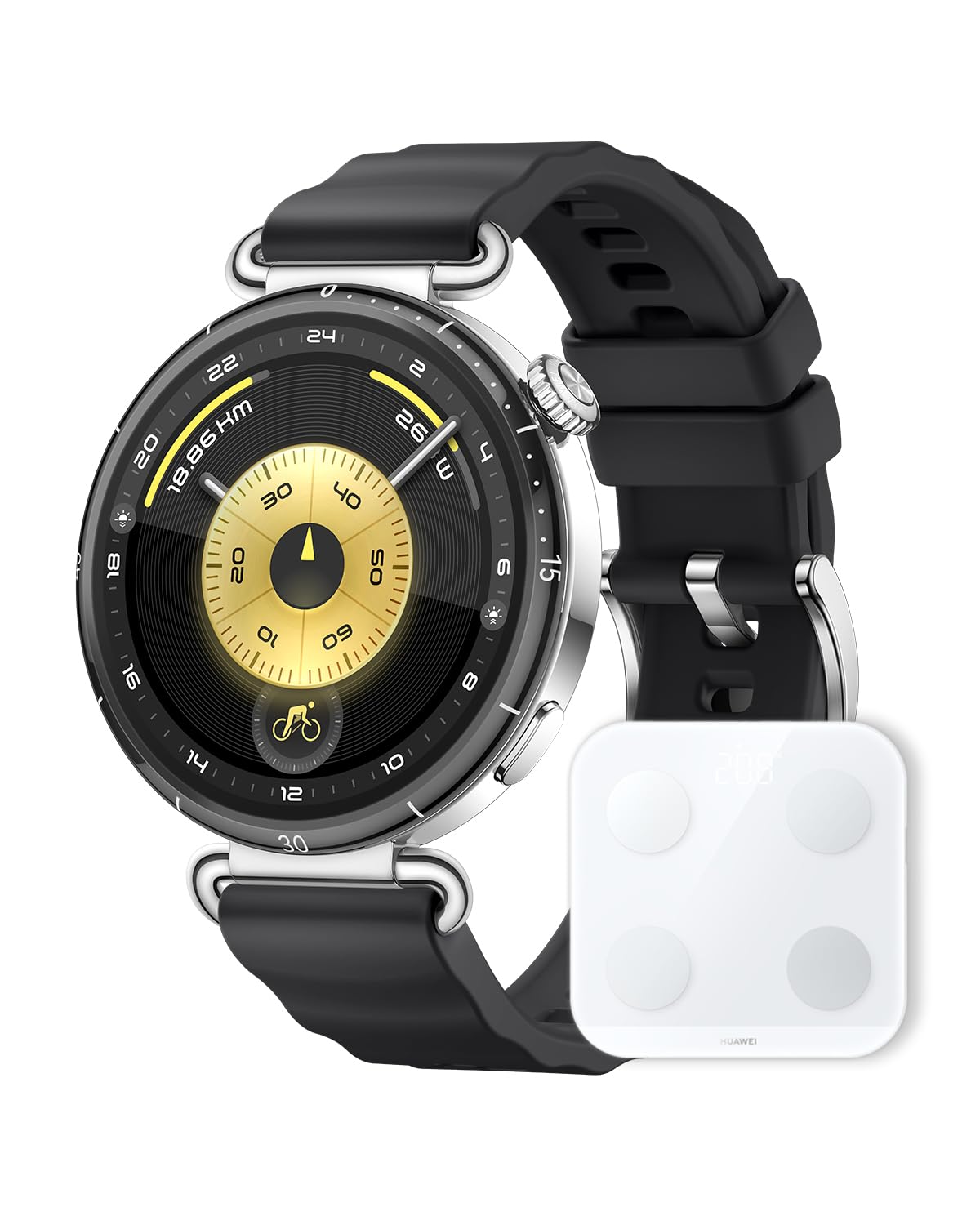 Amazon.co.jp: 【体組成計セット】HUAWEI WATCH GT 6 41mm スマート