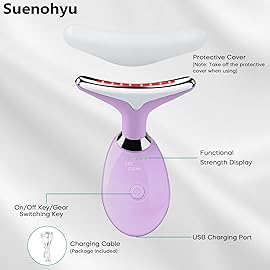 Facial Massager, Portable Face Neck Massager Wand for Skin Care