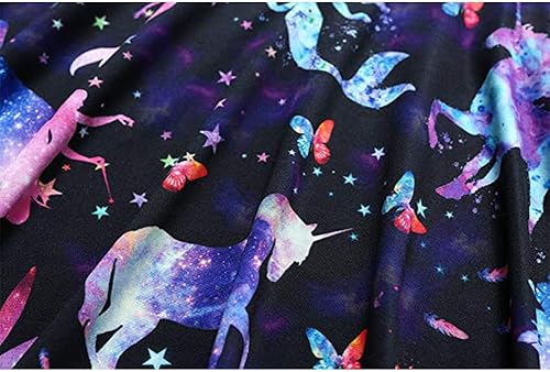 Miniatura 3 de Jxstar Vestidos a juego para niñas y muñecas, de manga larga, unicornio, sirena, trajes