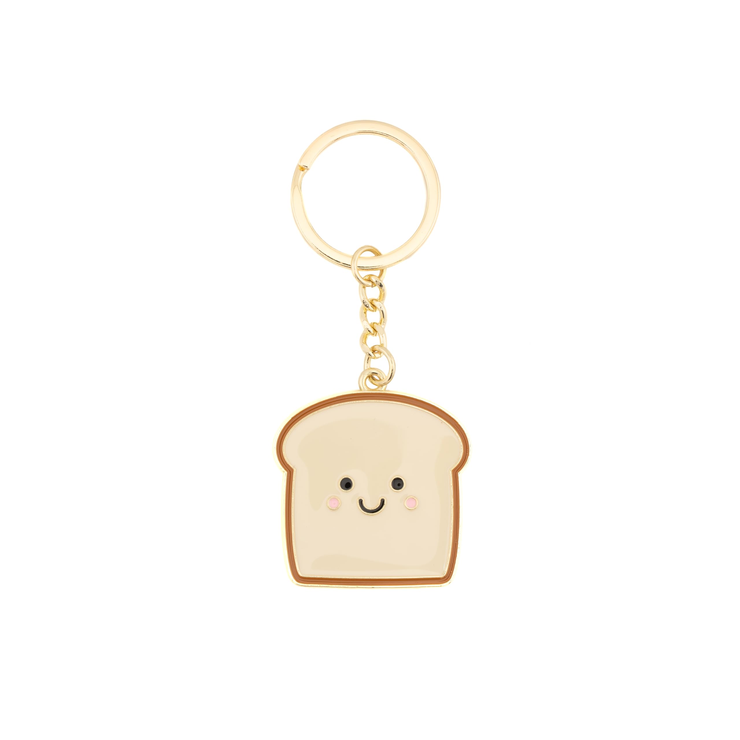 Sass & Belle Bread Enamel Keyring