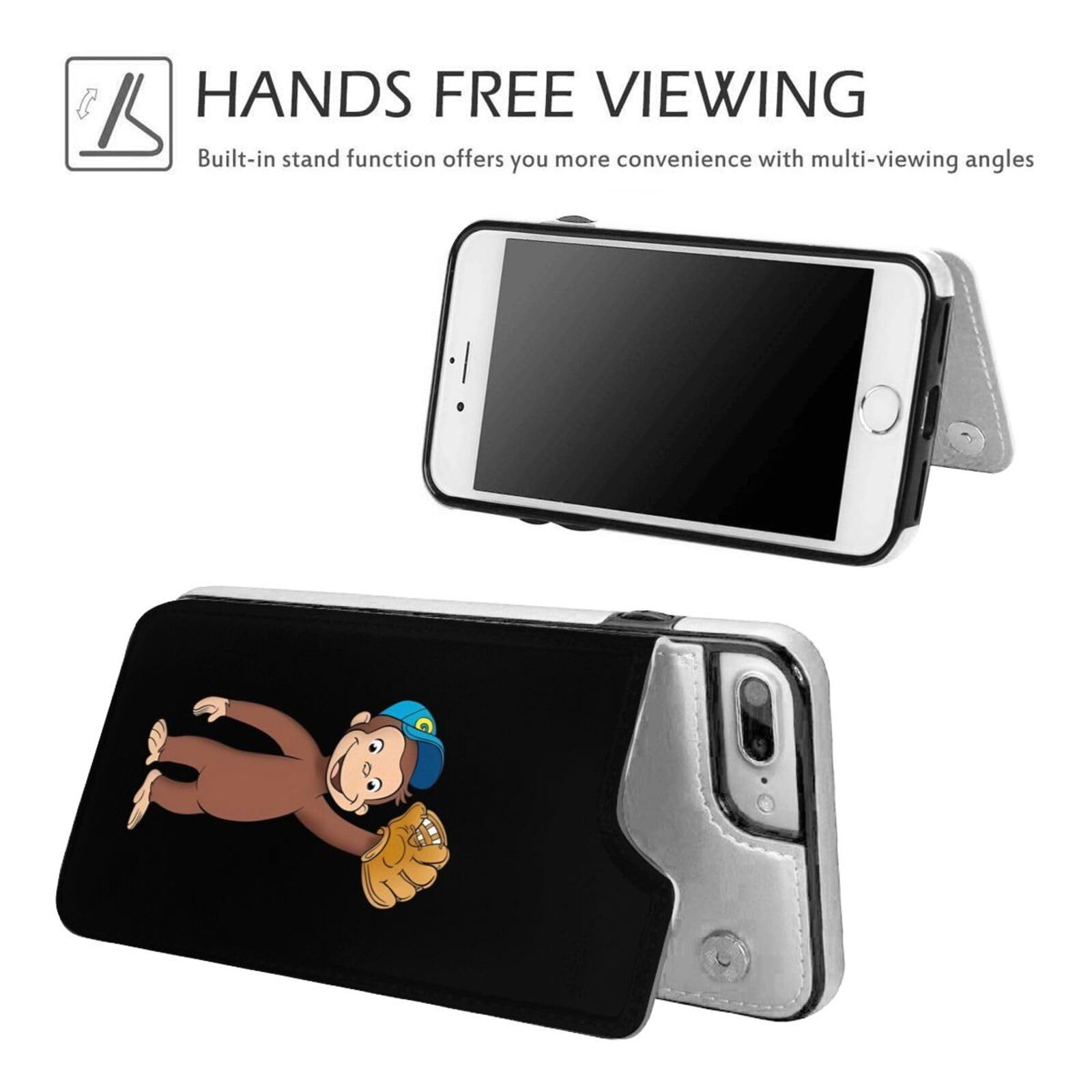 Amazon.co.jp: おさるのジョージ 野球 Iphone Se ケース 手帳型 第3