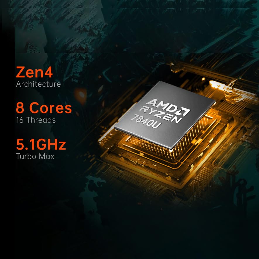 Amazon.com: oushedi OnexPlayer Onexfly AMD Ryzen 7 7840U Laptop PC 