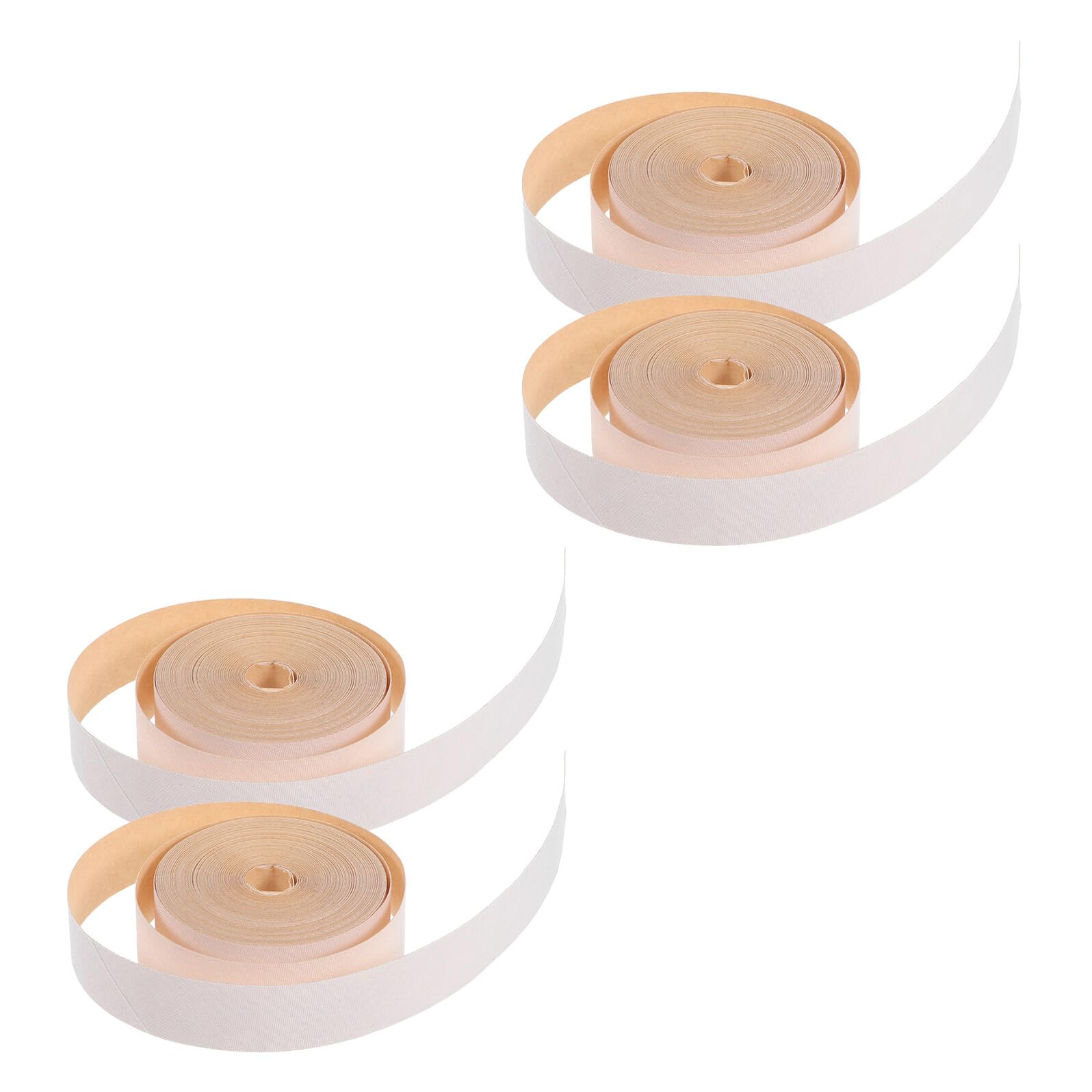 SHINEOFI 4 Rollos Cinta para Bordes de Iluminación Cinta Adhesiva de Tela para Dobladillos Ribetes Pantallas de Lámparas para Proyectos de Costura y Acolchado de Bricolaje