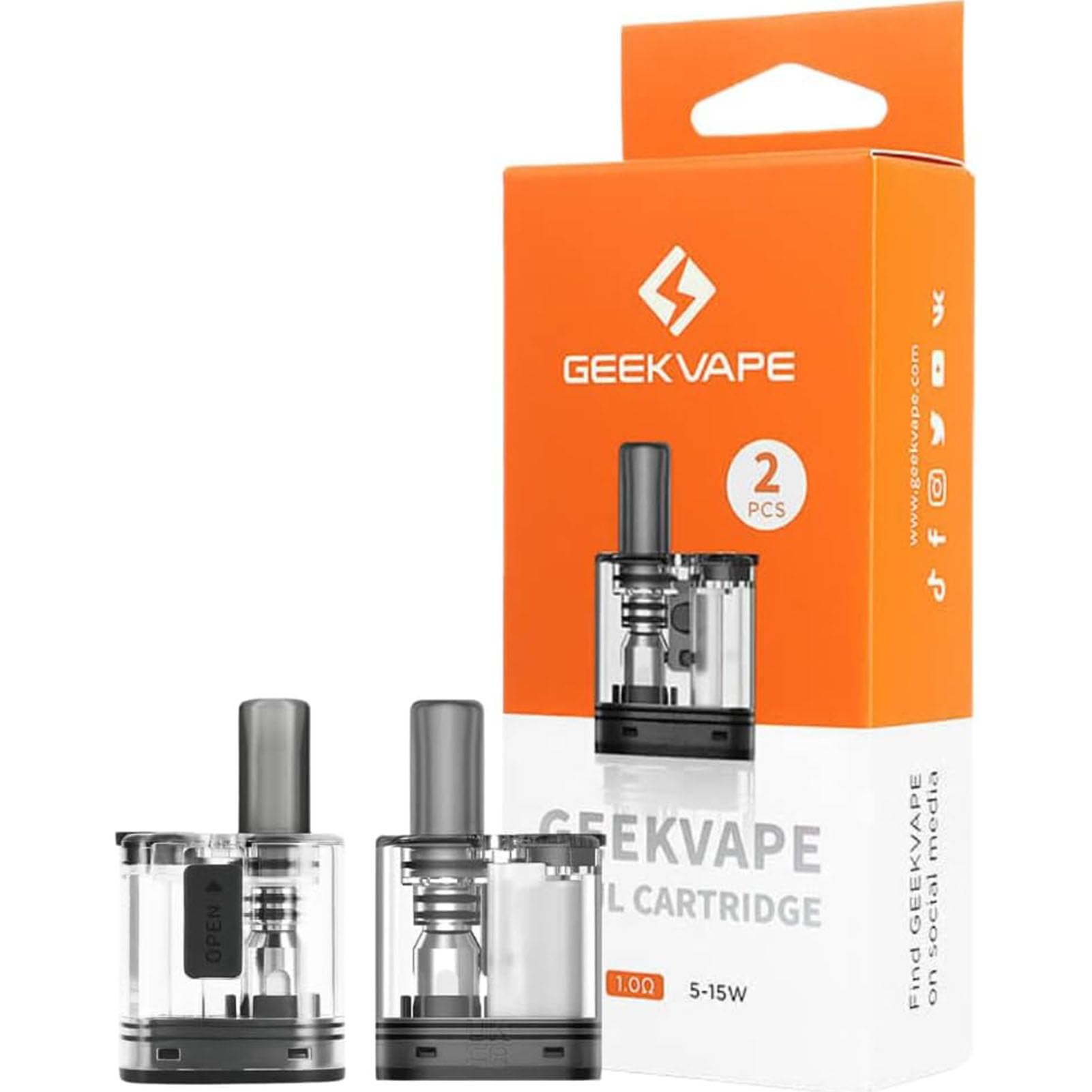 Geekvape Soul Pod [0.6ohm | 15W-30W] 2 Pack