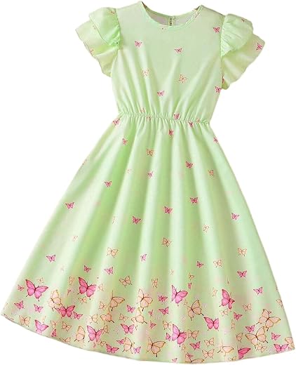 Youngglam Frock with Beautiful Digital Printed Baby Girl Dress
