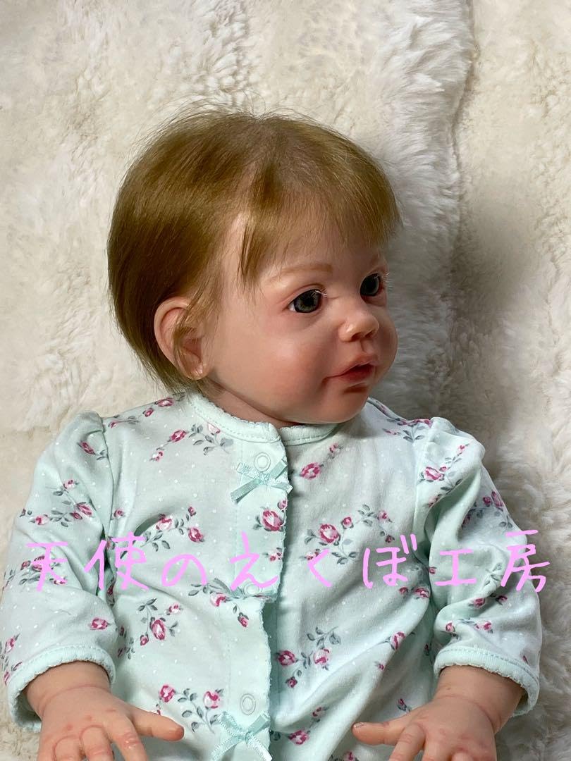 リボーンドール マキシちゃん(*^^*) リボーンドール エクボちゃん