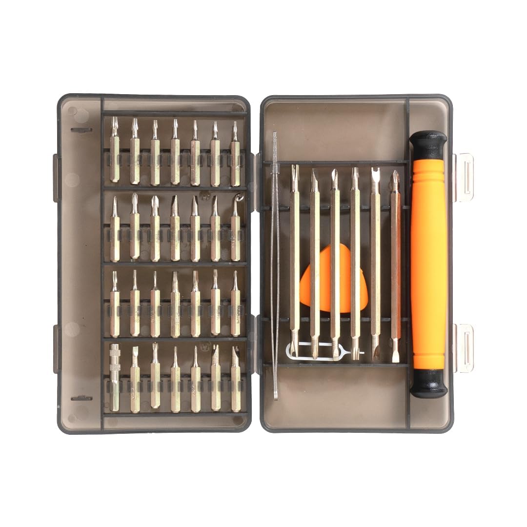 Prime Deals 39 in 1 Interchangeable Multipurpose Mini Screwdriver Set Magnetic Slot Wrench Bits Repair Tools Kit Set Combination Screwdriver Set for Home Appliance, Laptop, Mobile, Computer