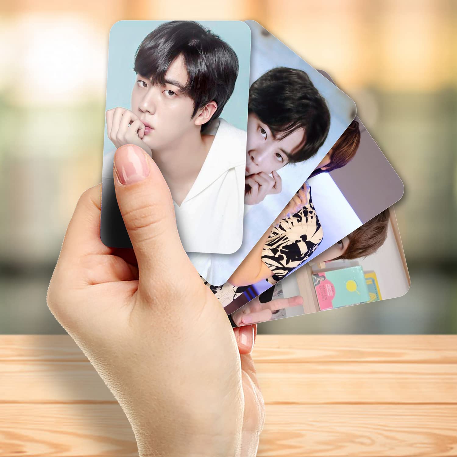 NS Trading BTS Photo Card Jin (Member) Bias Pack Set of 16 +