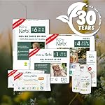 Naty Baby Diapers - 100% Plant-Based Materials on Skin, Extra Soft, for Sensitive Skin & Super Absorbent (Size 4, 88 Count)