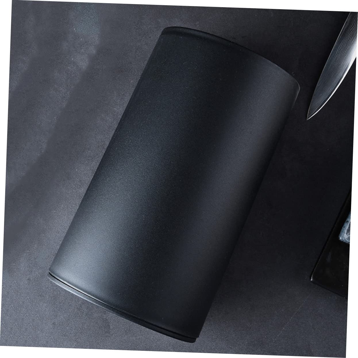 ULTECHNOVO Support Couteaux de Cuisine Noir Détachable Organisateur Pratique pour Rangement Ustensiles Cuisine
