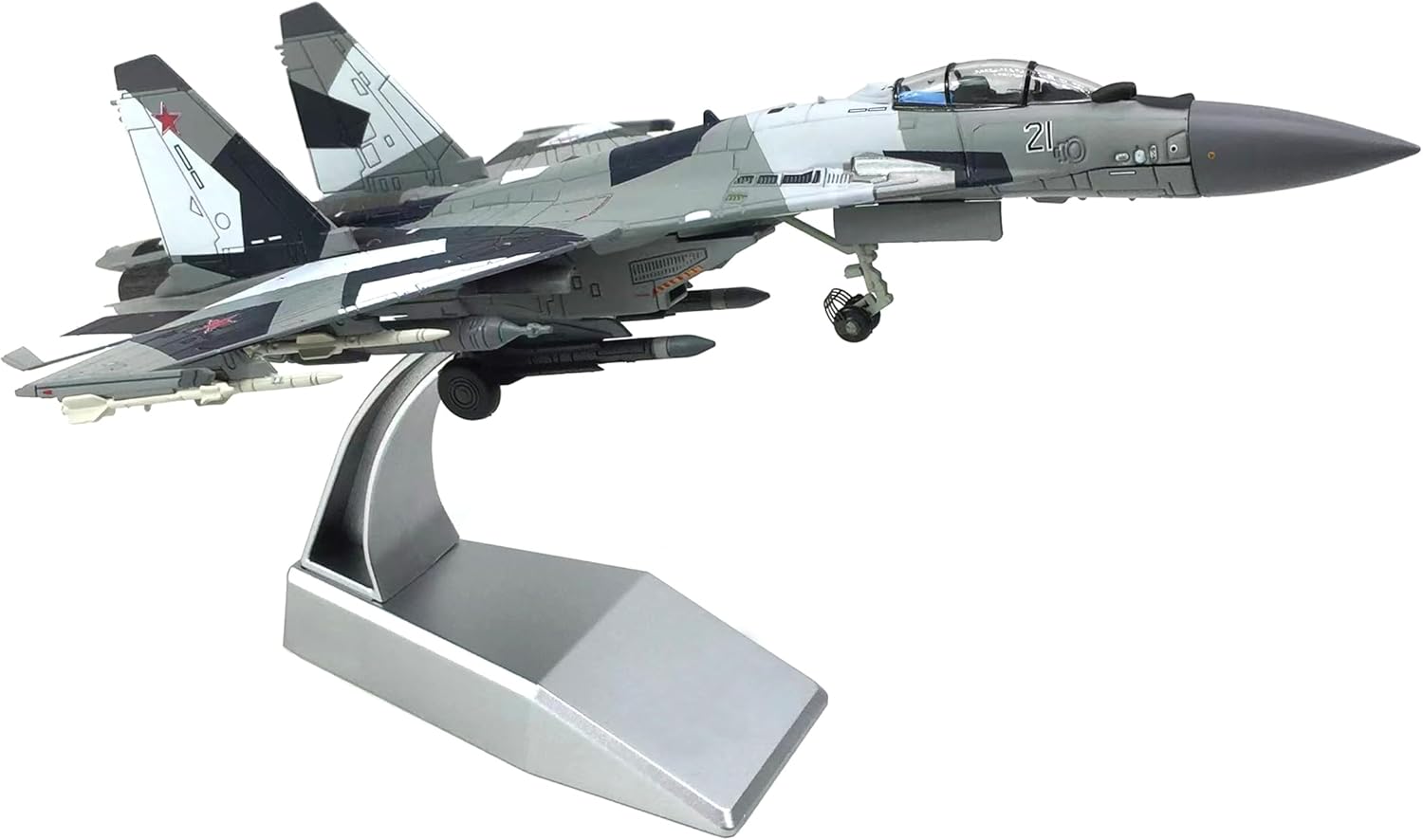1/100 Su 35 Super Side Position SU-35 Fighter Alloy Military Model Fighter Jet Model Plane Aircraft Decoration Ornament