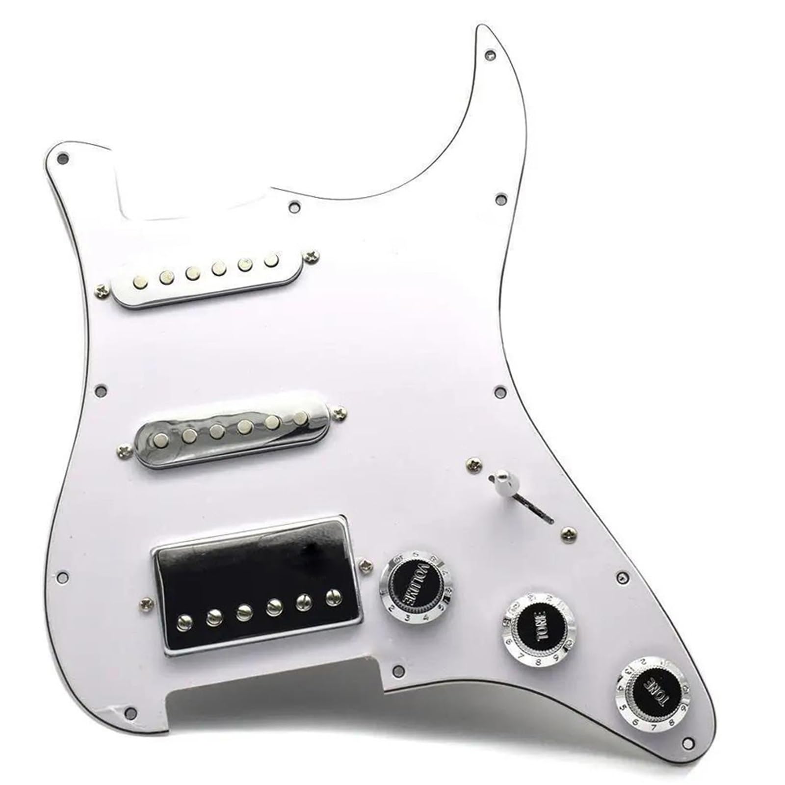 główny Przetworniki Pickguard Zestaw Przetworników SSH Z Okablowaniem Do Gitary Elektrycznej Do Gitary Elektrycznej Typu FD ST