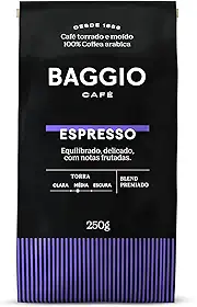 Baggio Café Café Torrado e Moído Espresso 250g