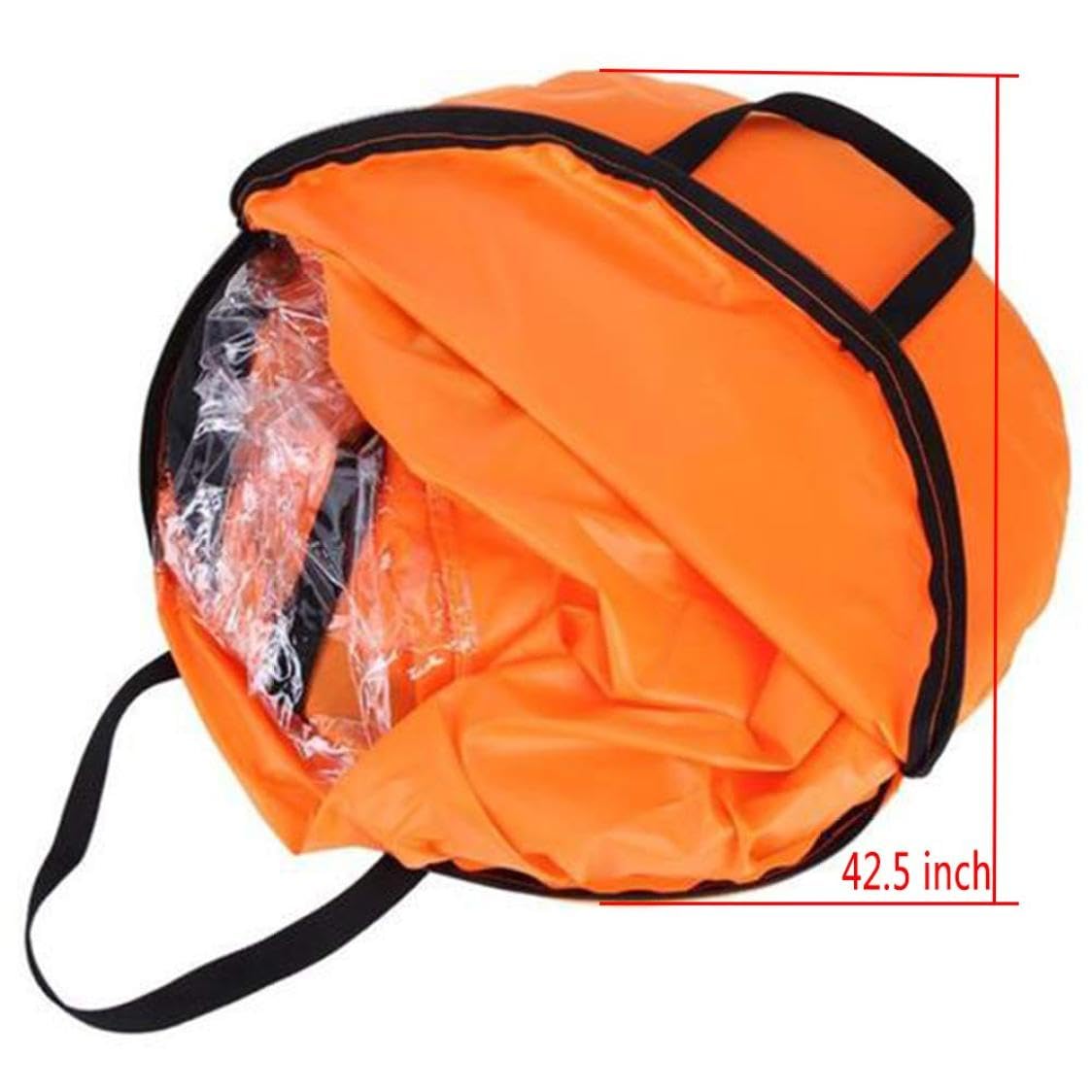 Kit a Vela del sottovento 42 Pollici Kayak Volto Accessori per Paddle Board per Kayak per Barca a Vela in Barca a Vela Canoa Arancione Kayak Hardware